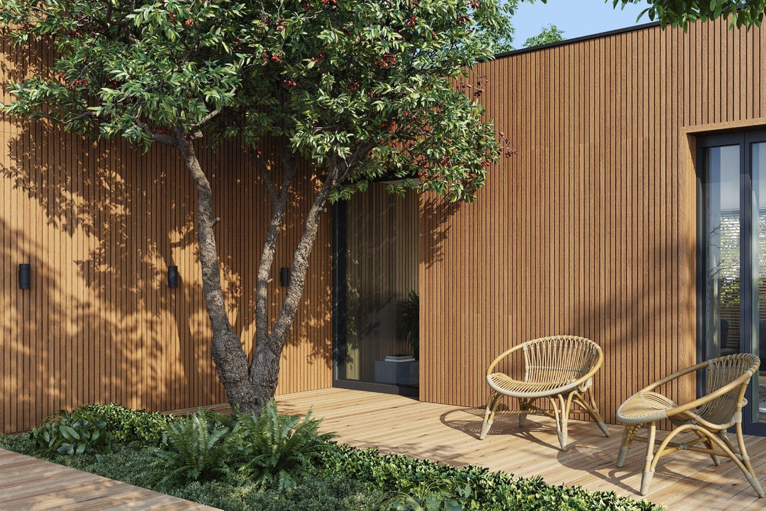 How to Install Exterior Composite Wood Slat Panels from Andor Willow