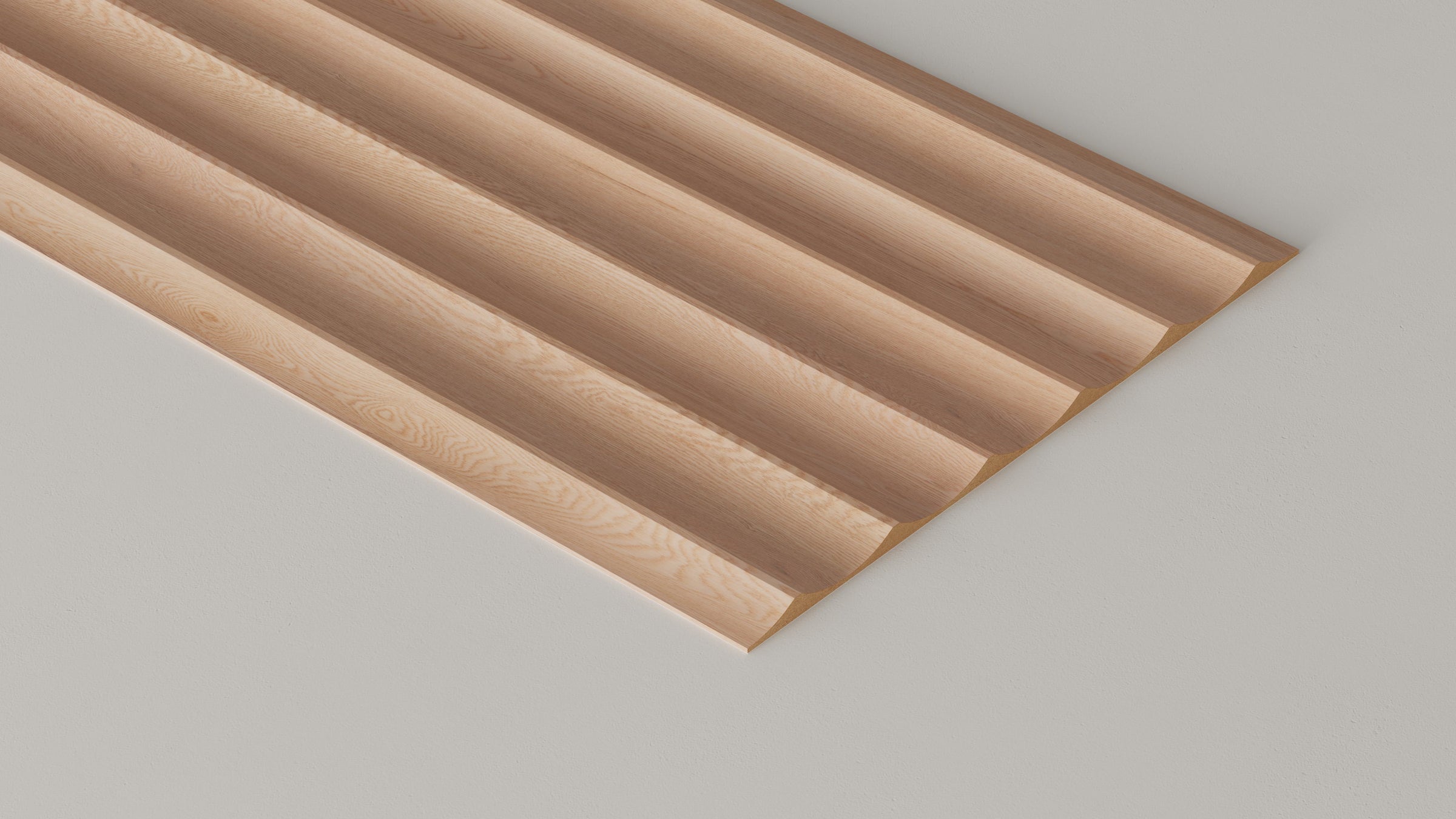 Fluted Wood Paneling