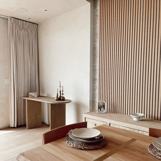 White Oak (Grey Felt) Willow Panel