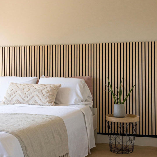 White Oak (Black Felt) Willow Panel