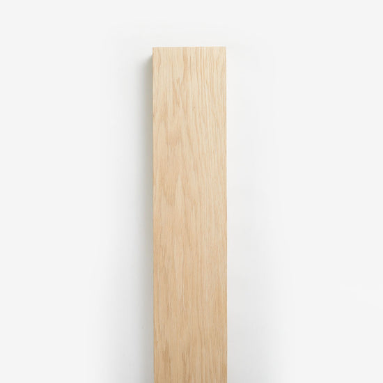 white oak wood slat 12cm in width