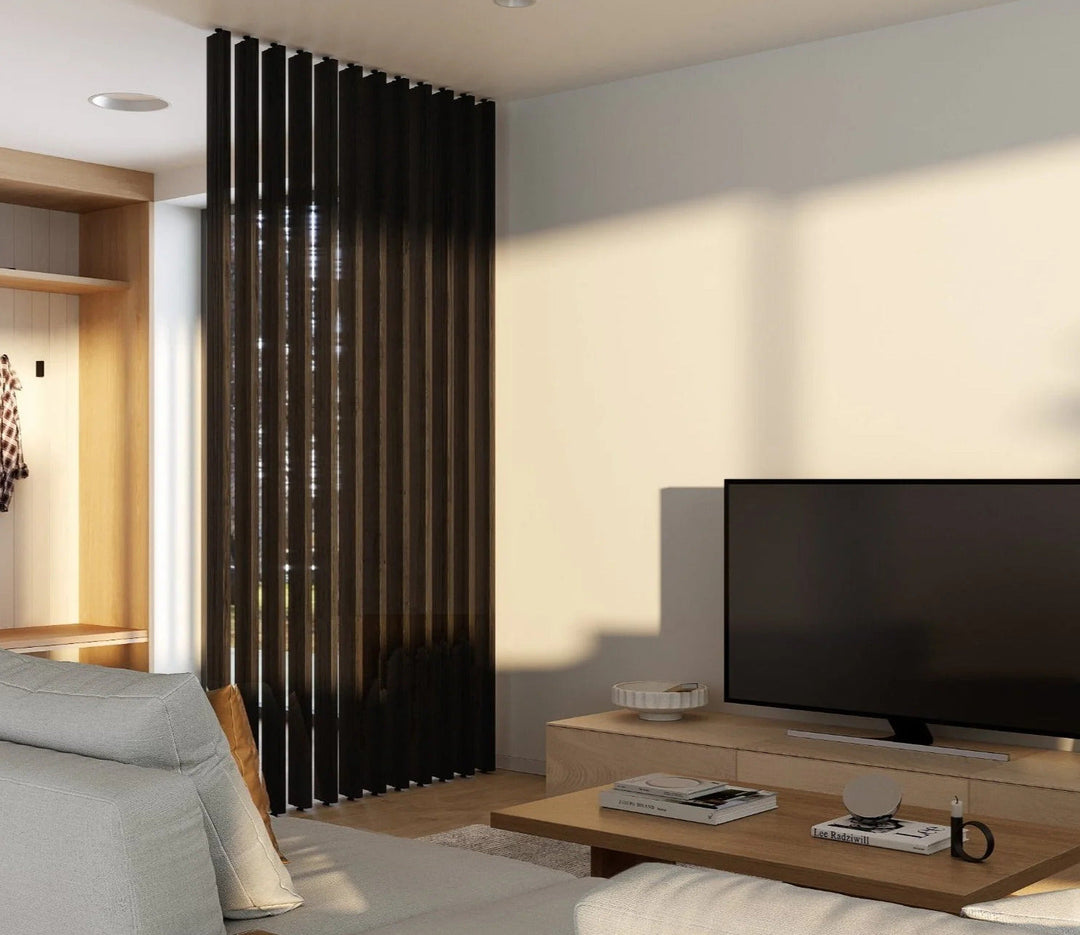 Midcentury Bedrooms Reimagined: The Allure of Black Room Dividers