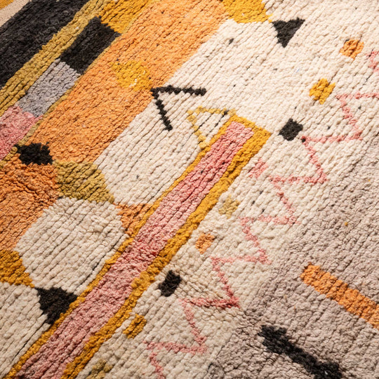 Hayet - vintage boujad rug