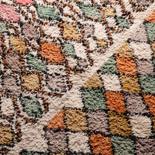 Rihab - vintage boujad rug