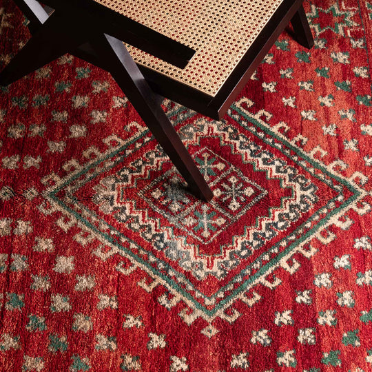 Oussa - vintage boujad rug