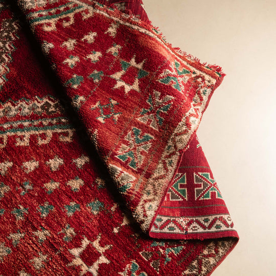 Oussa - vintage boujad rug