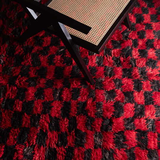 Rabie - vintage boujad rug