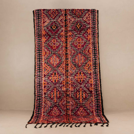 Rayhana - vintage beni mguild rug