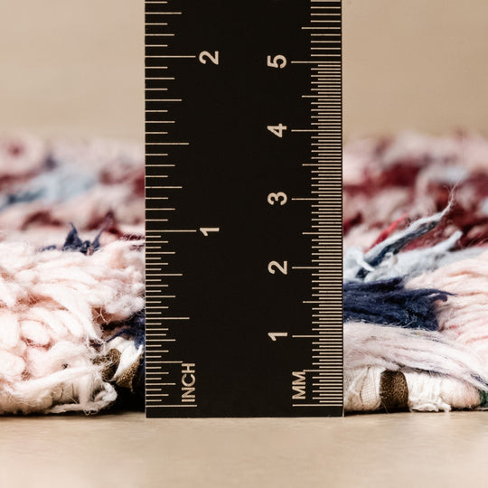 Nafisah - vintage boucherouite rug