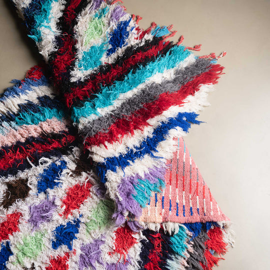 Mariam - vintage boucherouite rug