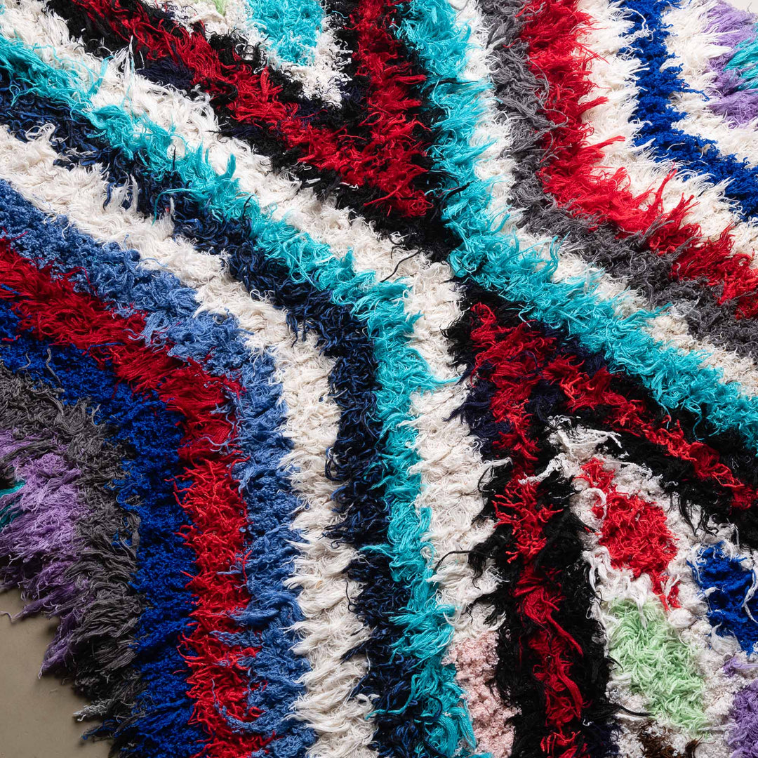 Mariam - vintage boucherouite rug