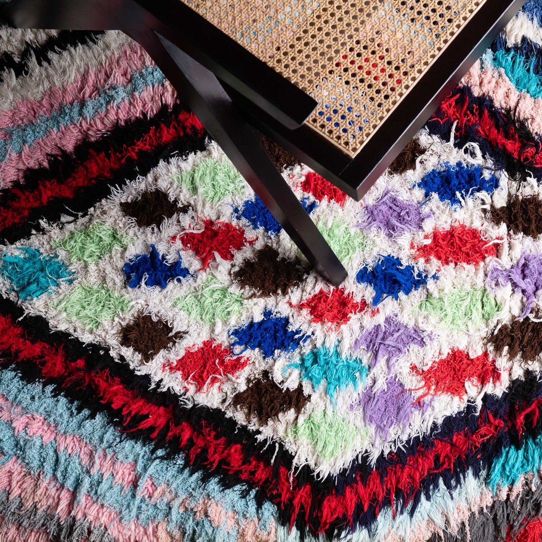 Mariam - vintage boucherouite rug