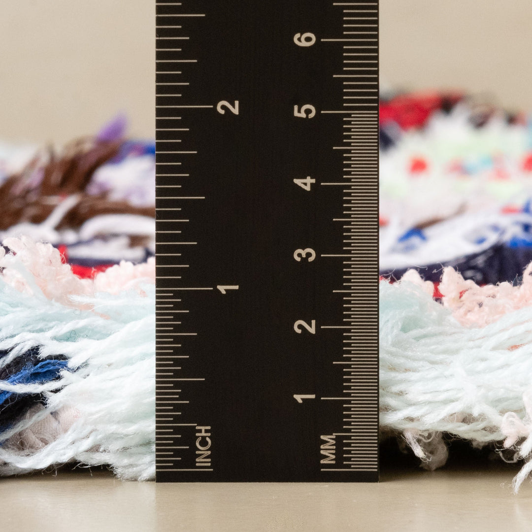 Mariam - vintage boucherouite rug