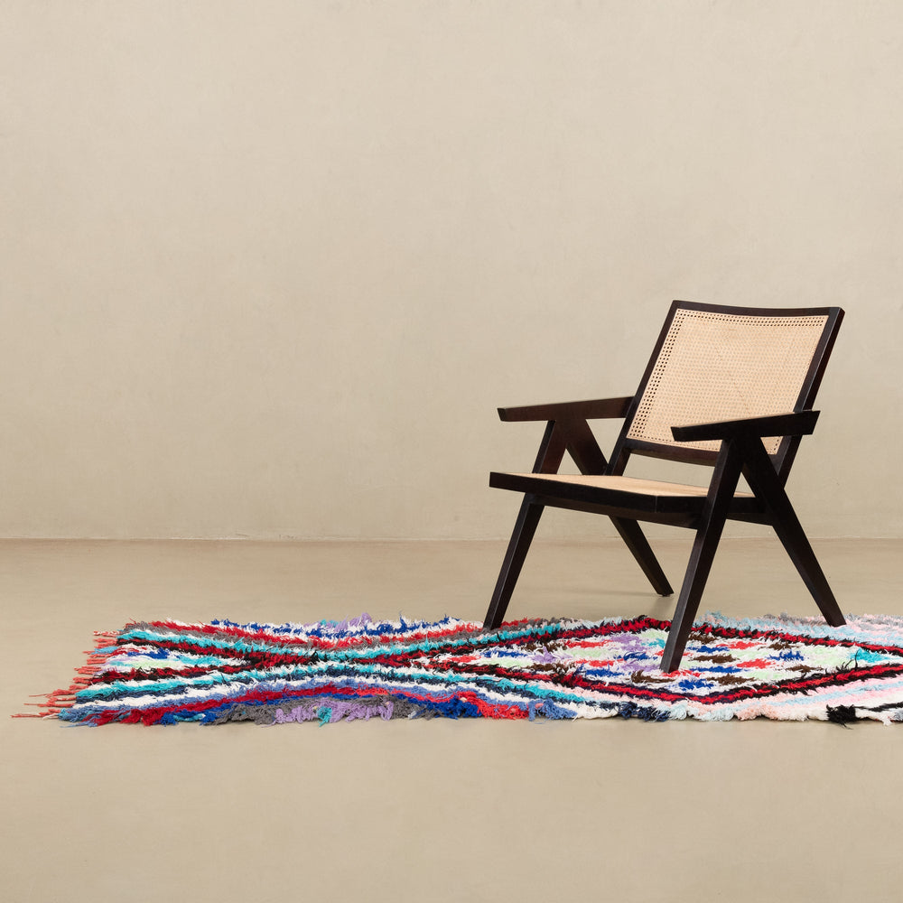 Mariam - vintage boucherouite rug