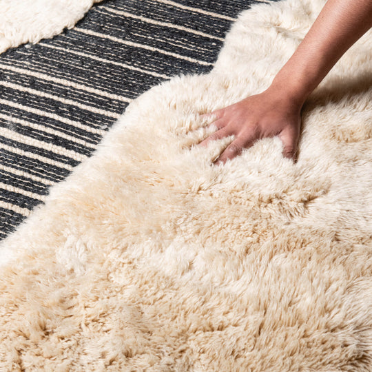 Glitch - Luxury Shag Moroccan Rug