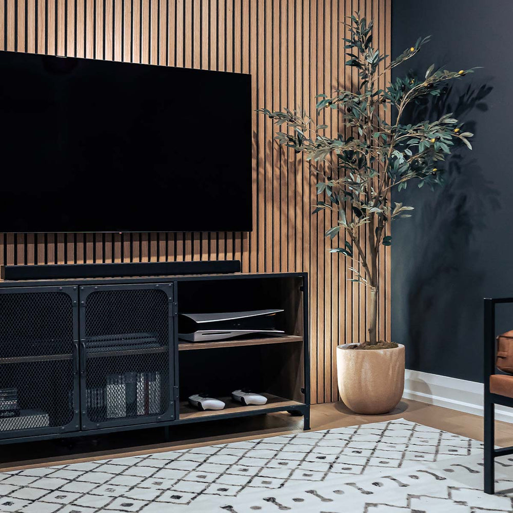 Brown Oak Willow Panel