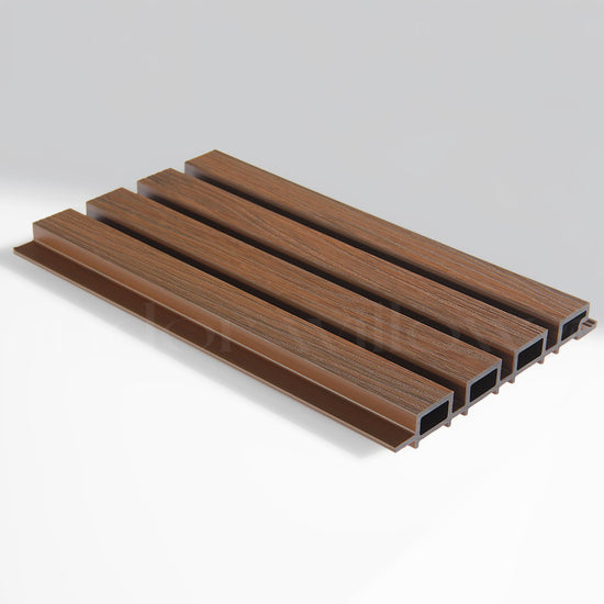 honey oak composite exterior wood slat wall panel samples