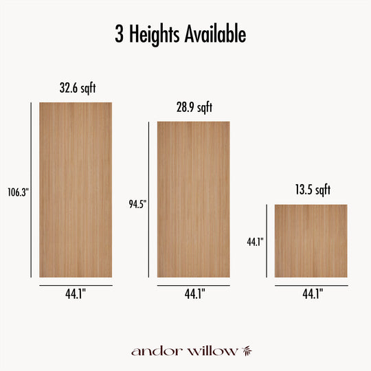 Flexible Ribbed Wood Panels