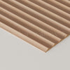 fluted white oak panel close-up studio image