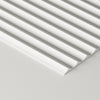 Close of up fluted paintable panel