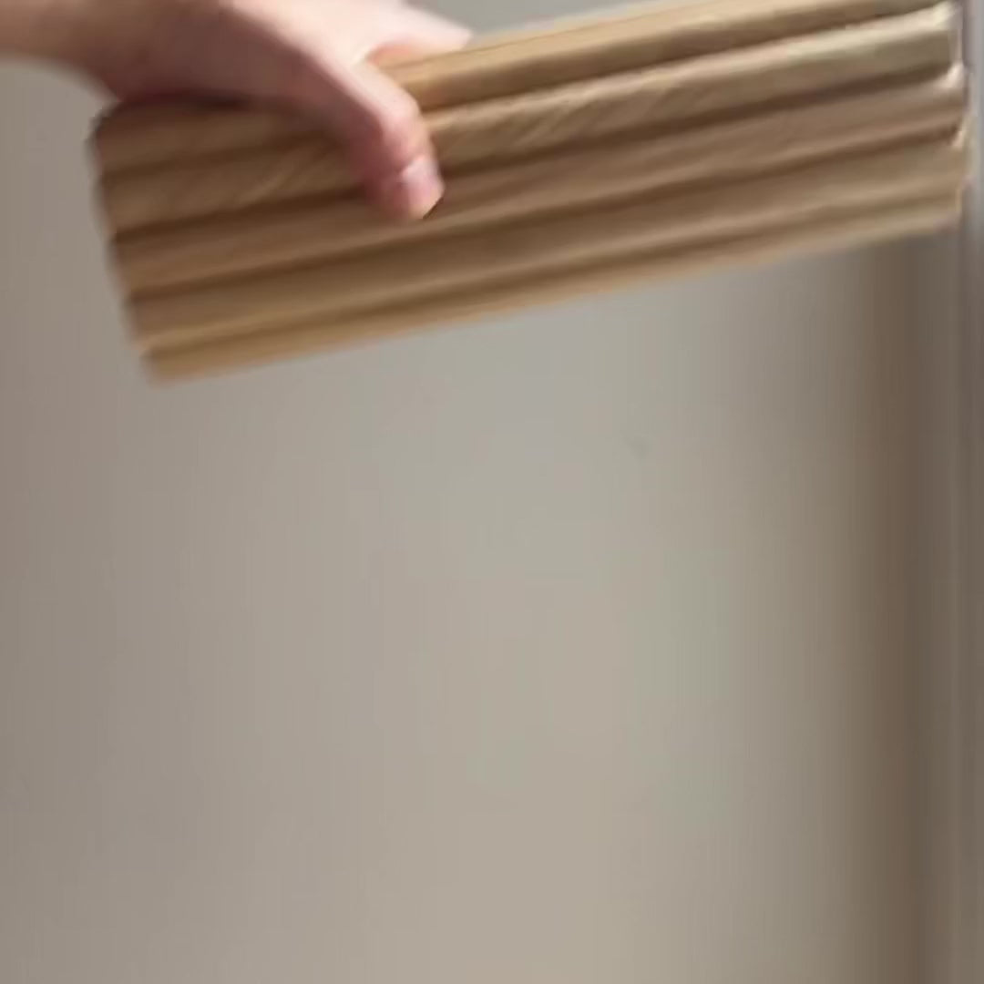Flexible Ribbed Wood Panels