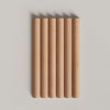 Flexible Ribbed Wood Panel Samples