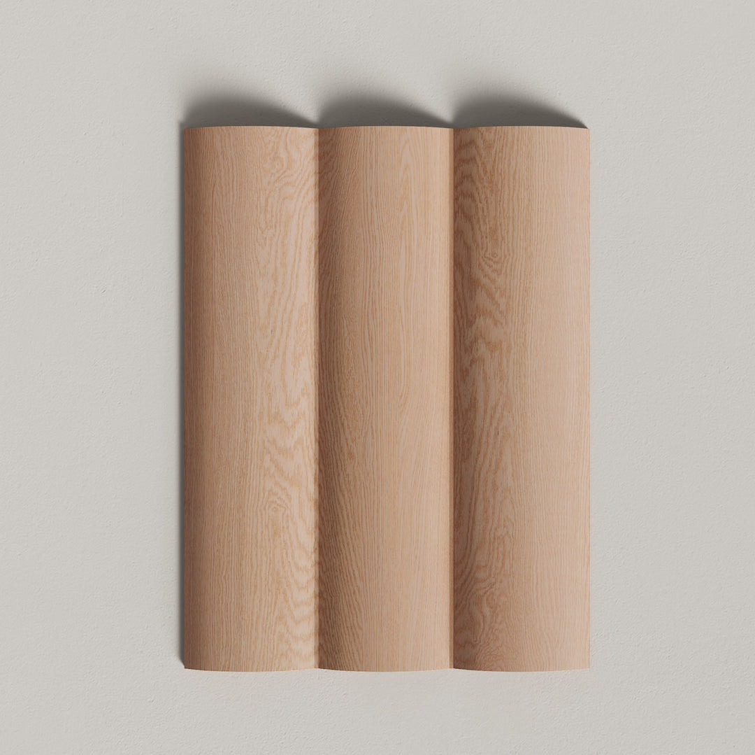 Fluted Wood Panel Samples